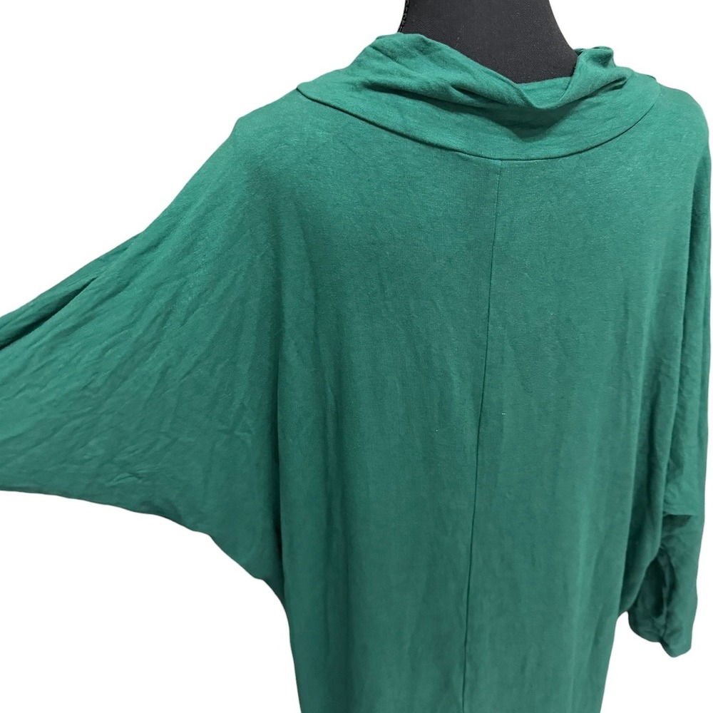Bryn Walker Ilse Cowl Neck Dolman Sleeve Maxi Dress Green Siro Rayon XS - Picture 3 of 9